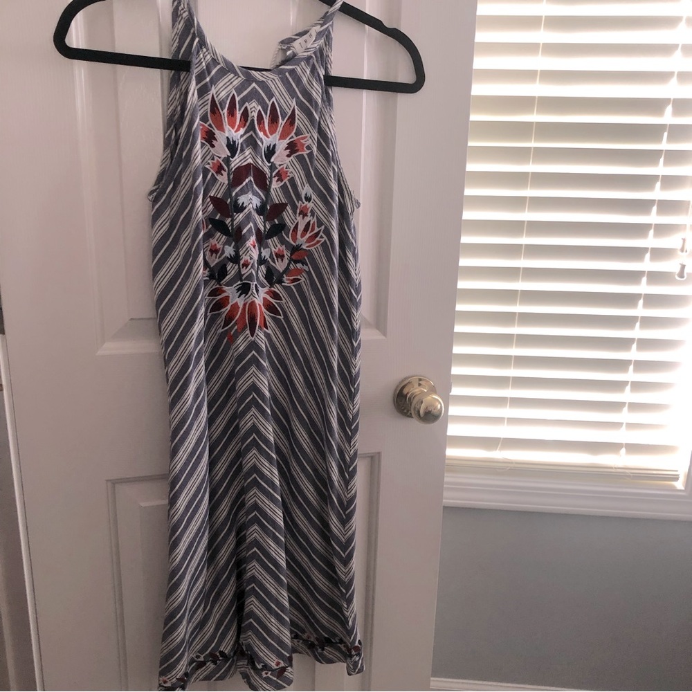 THML girls dress Sz XS sleeveless soft denim